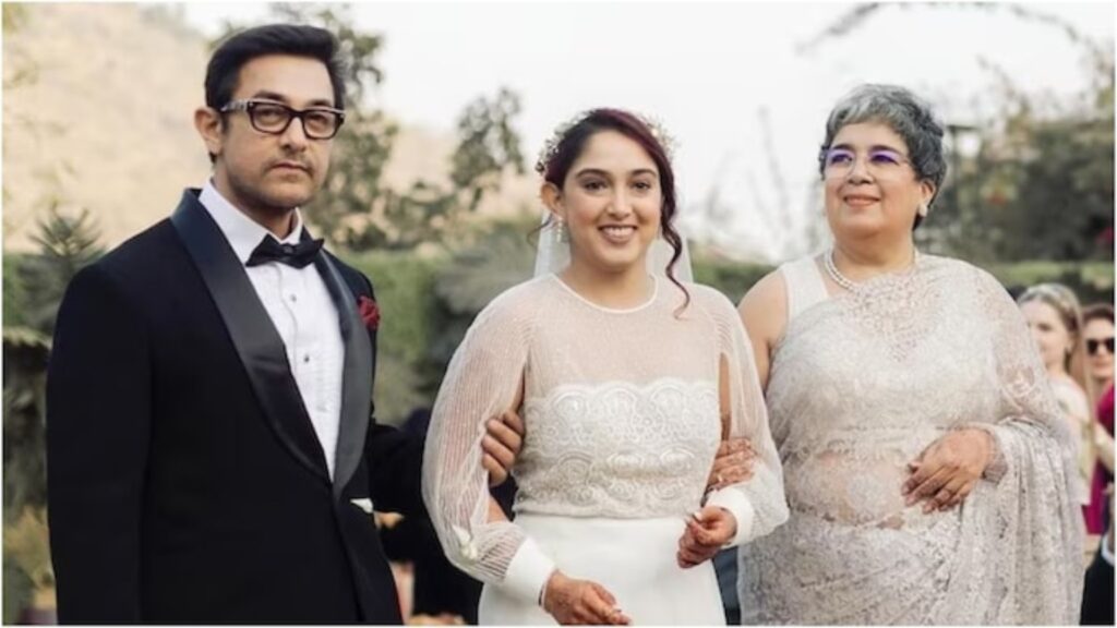 Ira Khan and Nupur Shikhare luxury wedding photograph 1 by DreamzKrraft