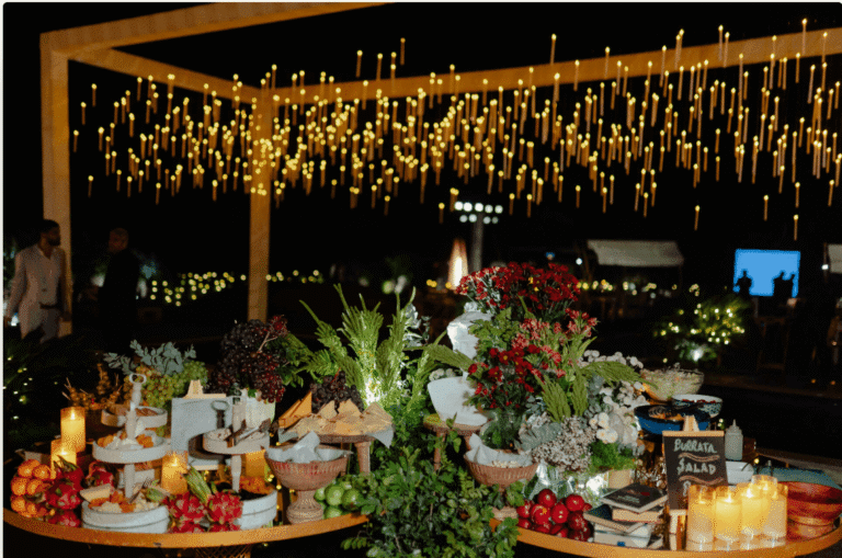 South Indian temple wedding décor — DreamzKrraft