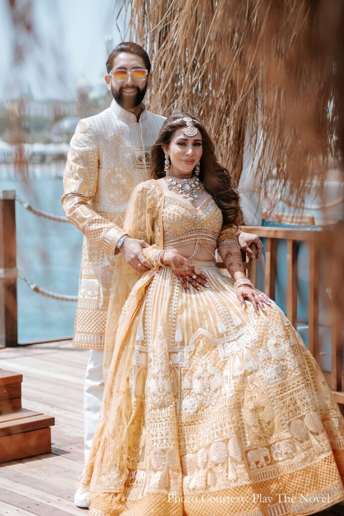 Kajal Jeswani and Rishi Wadhwani luxury wedding photograph 2 by DreamzKrraft