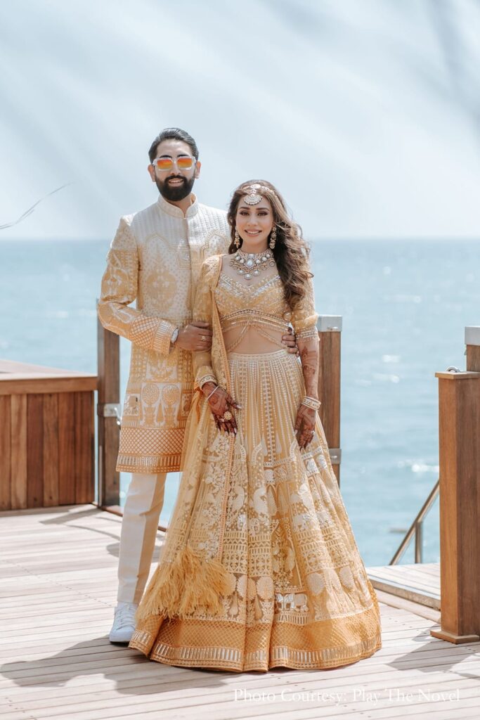 Kajal Jeswani and Rishi Wadhwani luxury wedding photograph 12 by DreamzKrraft