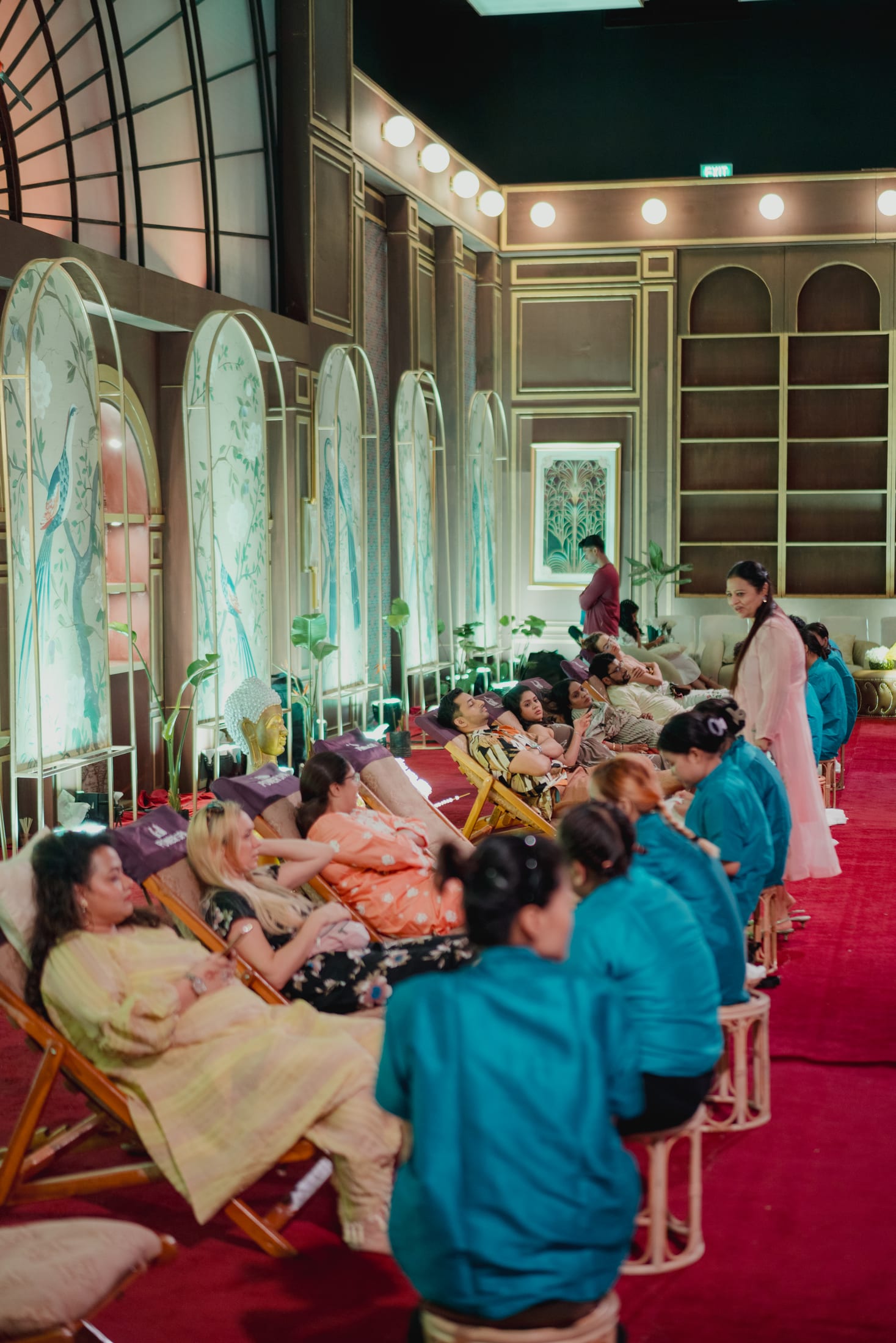 Luxury wedding venue transformed with themed décor by DreamzKrraft