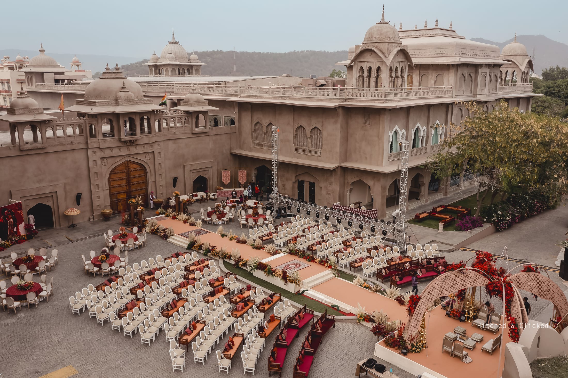 Large-scale luxury wedding production by DreamzKrraft — DreamzKrraft