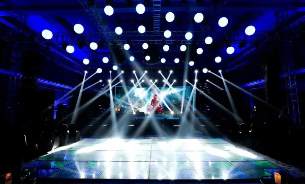Wedding lighting design by luxury wedding planners India